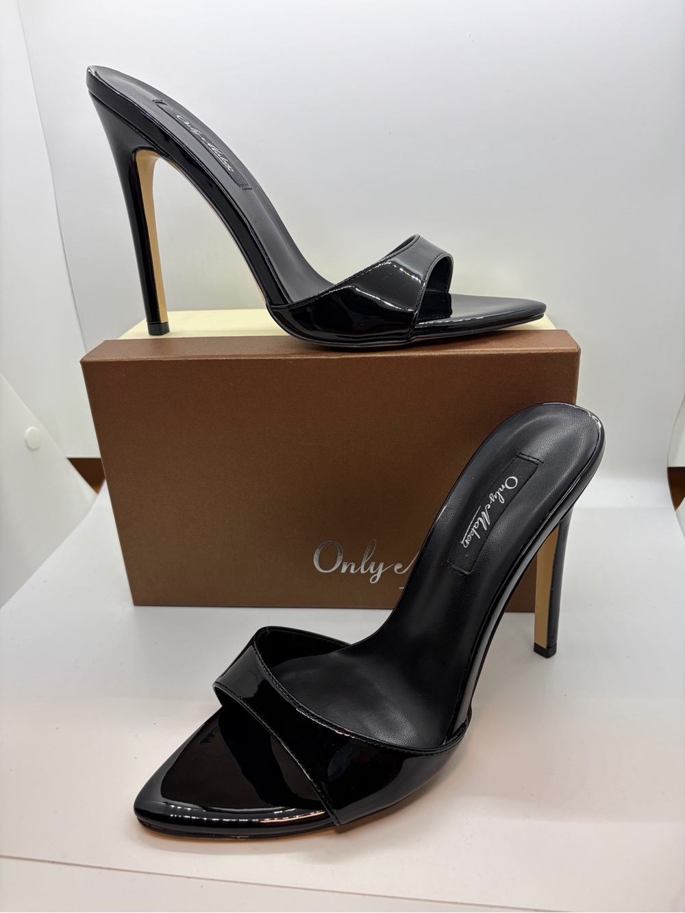 Only Makers Open Toe High Heel Sandals US 9